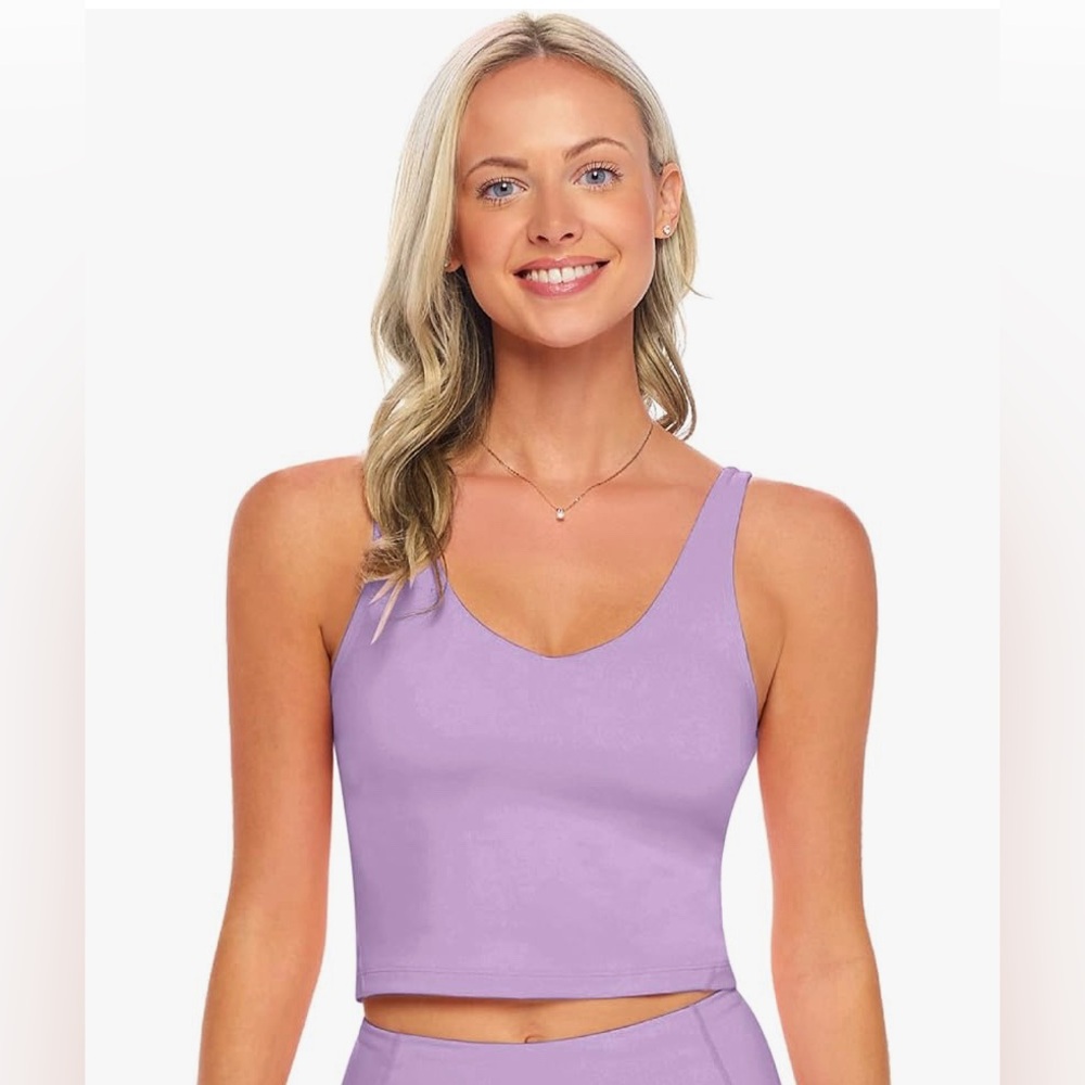 Athletic Tank Top with Built-In Bra